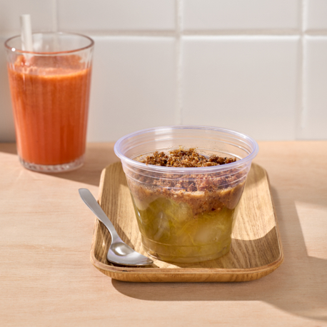 Apple & Rhubarb Crumble