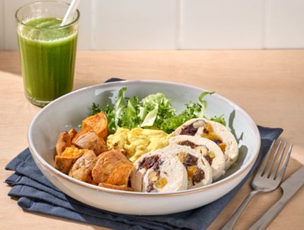 Sweet Chicken Roulade