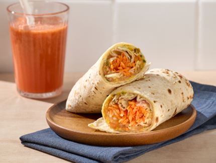 Salmon Béarnaise Wrap