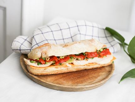 Ciabatta Chicken & Cheddar