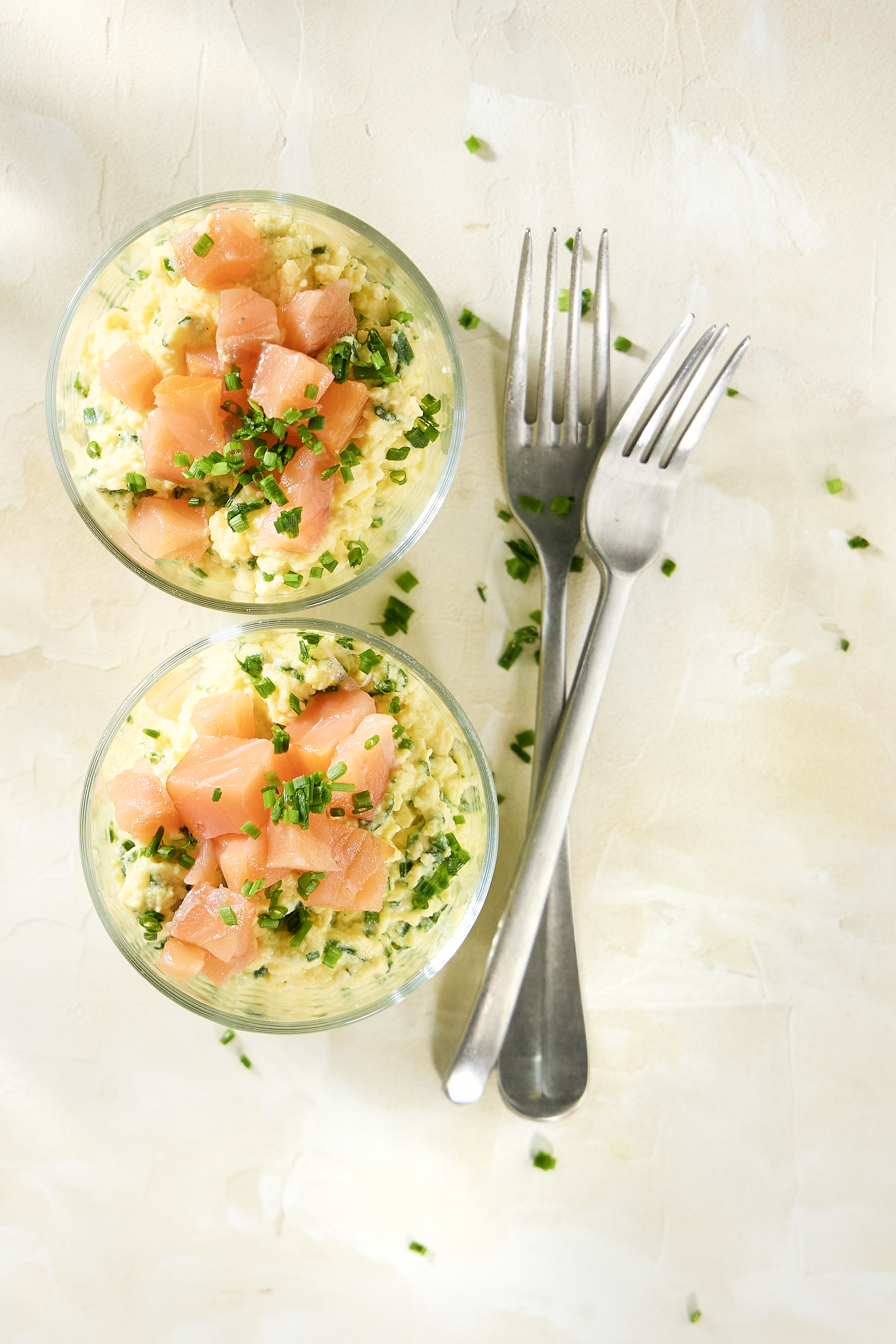 Scrambled Egg & Smoked Salmon