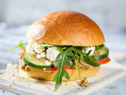 Greek Feta Bun