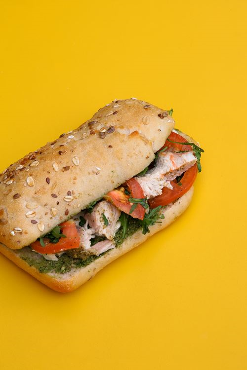 Ciabatta Pollo Limone Pesto