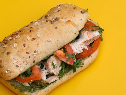Ciabatta Pollo Limone Pesto