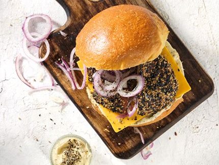 Pepper Chicken Bun