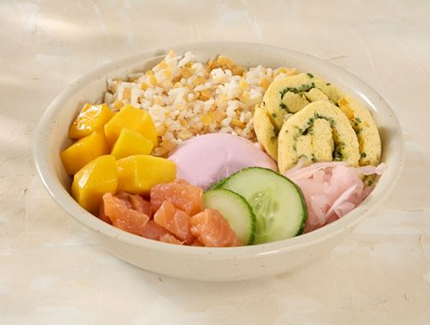 Ube Salmon Bowl