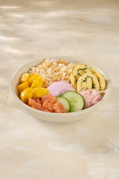 Ube Salmon Bowl