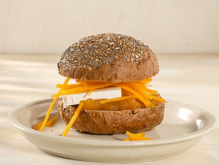 Brie & Mango Chutney Bun