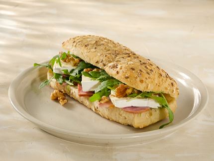 Ciabatta Brie & Turkey Bacon