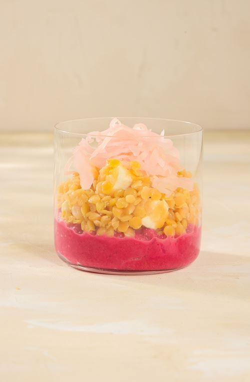 Goaty-beet Lentils