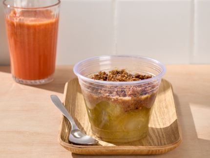 Apple & Rhubarb Crumble