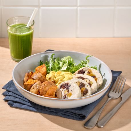 Sweet Chicken Roulade