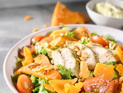 Pesto Chicken & Mimolette