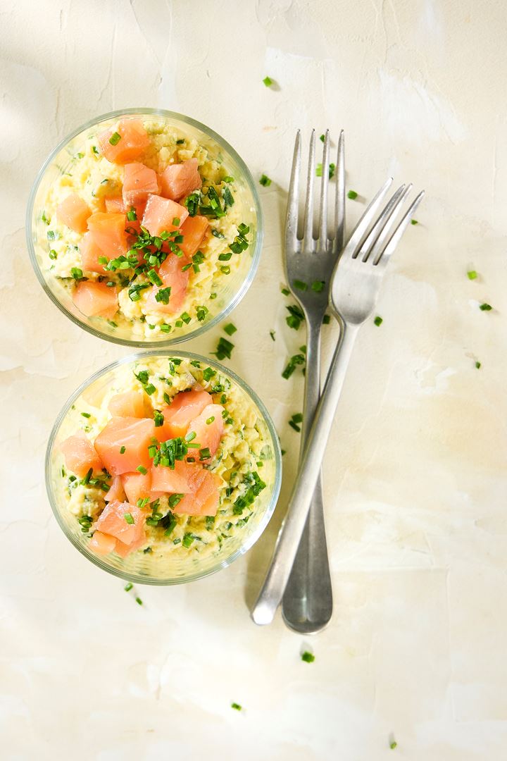 Scrambled Egg & Smoked Salmon