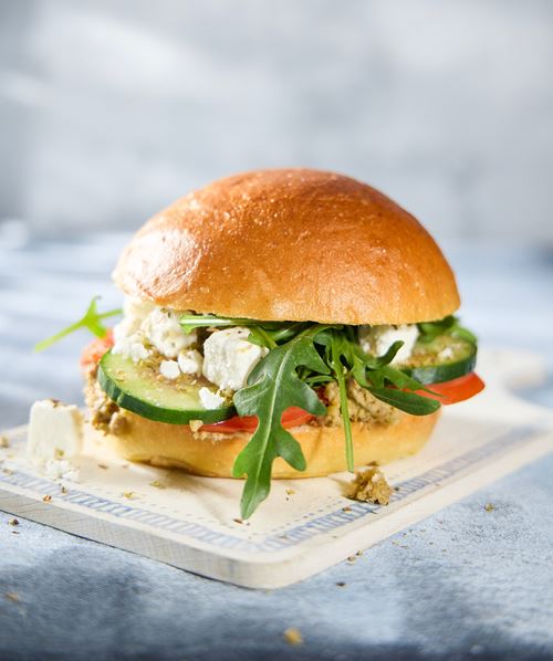 Greek Feta Bun