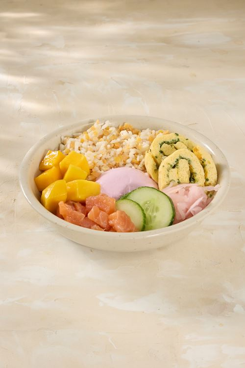 Ube Salmon Bowl