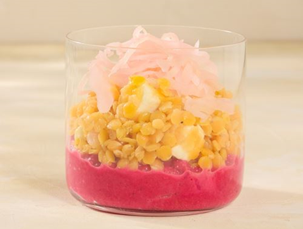 Goaty-beet Lentils
